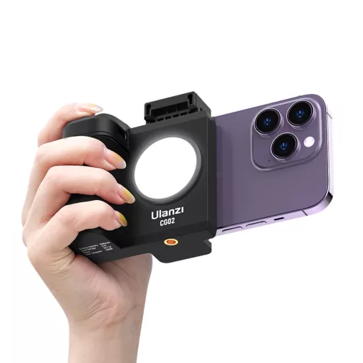 Ulanzi CG-02 okostelefon markolat, bluetooth kioldóval, fekete (3282B)