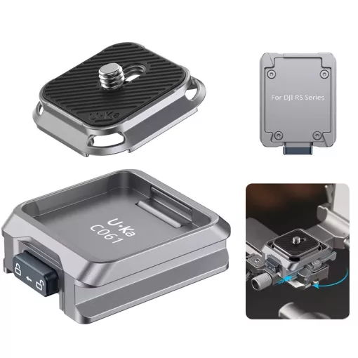 Ulanzi C061 Uka gyorskioldó állványtartozék, alap és talp, DJI RS stabilizátorokhoz (UL-C066)