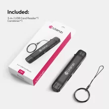 Ulanzi CR1 3-in-1 memóriakártya olvasó, USB, USB-C, microSD, SD (UL-X117)