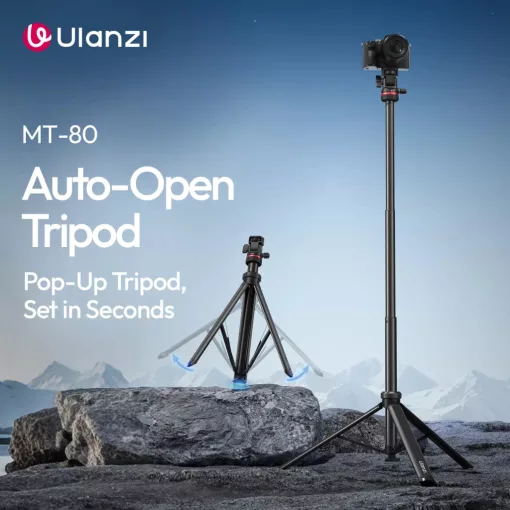 Ulanzi MT-80 automatikusan nyíló lámpaállvány, 213cm magasság (UL-T171A)