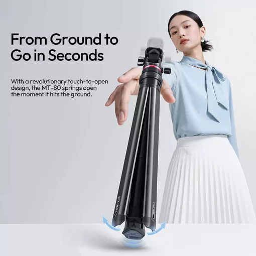 Ulanzi MT-80 automatikusan nyíló lámpaállvány, 213cm magasság (UL-T171A)