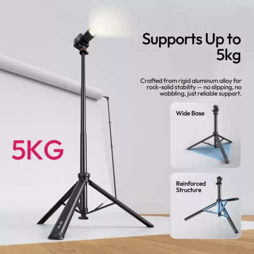 Ulanzi MT-80 automatikusan nyíló lámpaállvány, 213cm magasság (UL-T171A)