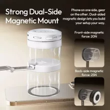 Ulanzi MT-85 automatikusan nyíló selfie állvány, monopod, Magsafe, 146cm, bluetooth, fekete (UL-T122)