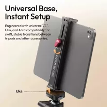 Ulanzi CA15 OneLock tablet tartó, Uka és Arca Swiss csatlakozás, fém (UL-C072)