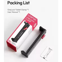 Ulanzi CA15 OneLock tablet tartó, Uka és Arca Swiss csatlakozás, fém (UL-C072)