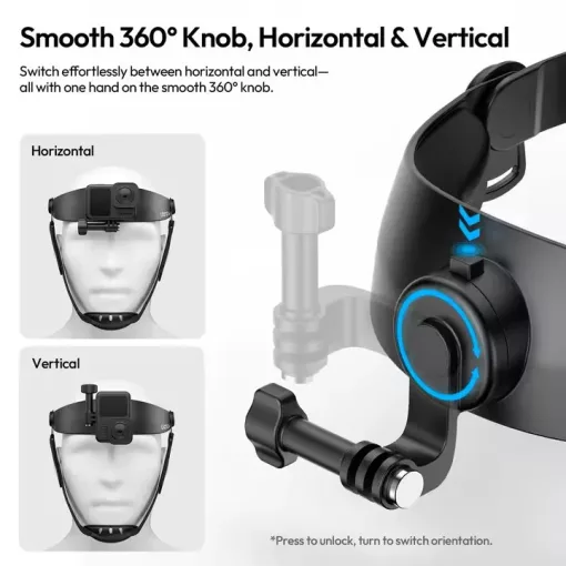 Ulanzi HERO 01 fejpánt, GoProhoz és telefonokhoz (UL-C098)