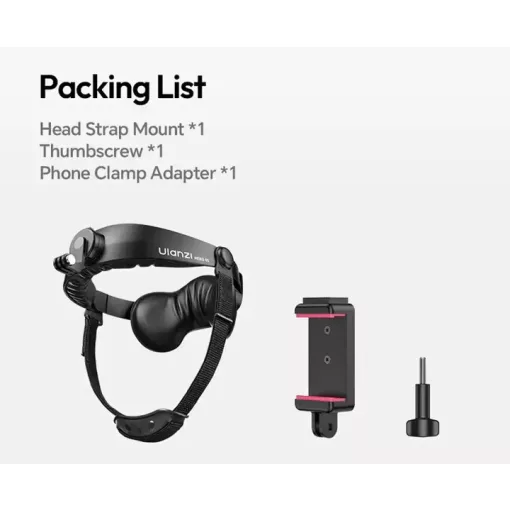 Ulanzi HERO 01 fejpánt, GoProhoz és telefonokhoz (UL-C098)