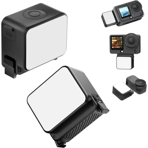 Ulanzi LM24 Action Quick Release Mini Fill Light II, LED lámpa, DJI Action 6/Nano (UL-L298)