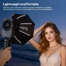 Ulanzi FOLD QS30 30cm-es nyitható octobox, mini Bowens csatlakozás (UL-L304)