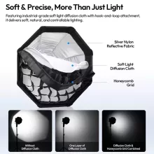 Ulanzi FOLD QS30 30cm-es nyitható octobox, mini Bowens csatlakozás (UL-L304)