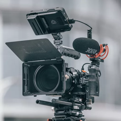 Falcam F22 & F38 & F50 Horizontal to Vertical Gyorskioldó Circular Half Cage (For Sony) 3304