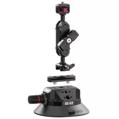   Ulanzi SC-02 extra erős, bővíthető tapadókorong, 11cm-es tapadófelülettel (UL-3090)
