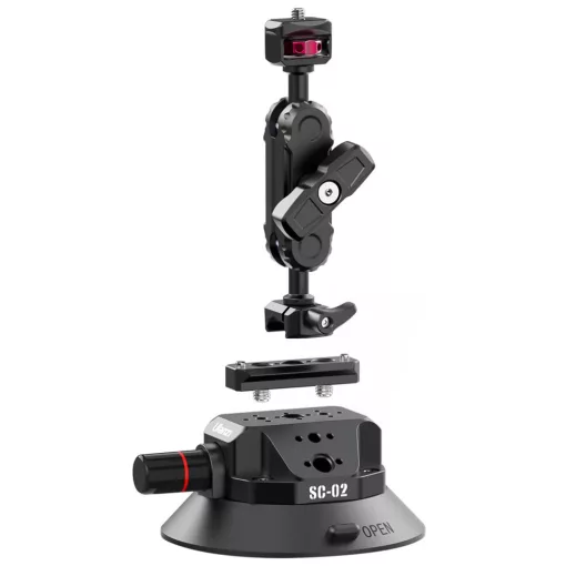 Ulanzi SC-02 extra erős, bővíthető tapadókorong, 11cm-es tapadófelülettel (UL-3090)