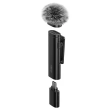 Ulanzi WM-10 csiptetős vezeték nélküli mikrofon, zajszűrés, usb-c csatlakozóval (UL-3328A)