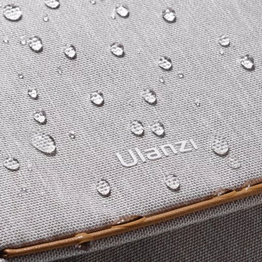 Ulanzi B011 ultrakönnyű fotós oldaltáska, 3-4 liter, vízlepergető szövet, világos szürke (UL-B011)