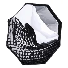 Ulanzi DS80 80cm-es nyitható octobox méhsejtráccsal, Bowens csatlakozás (UL-L069)
