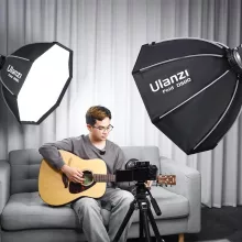 Ulanzi DS80 80cm-es nyitható octobox méhsejtráccsal, Bowens csatlakozás (UL-L069)