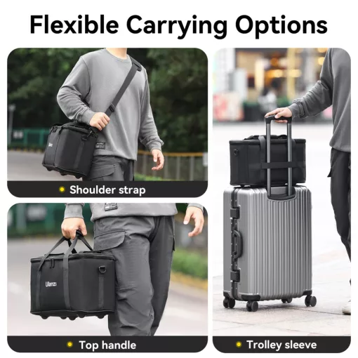 Ulanzi OM-01 mini multifunciós hordtáska, szabadon variálható elválasztó elemekkel (UL-B053)