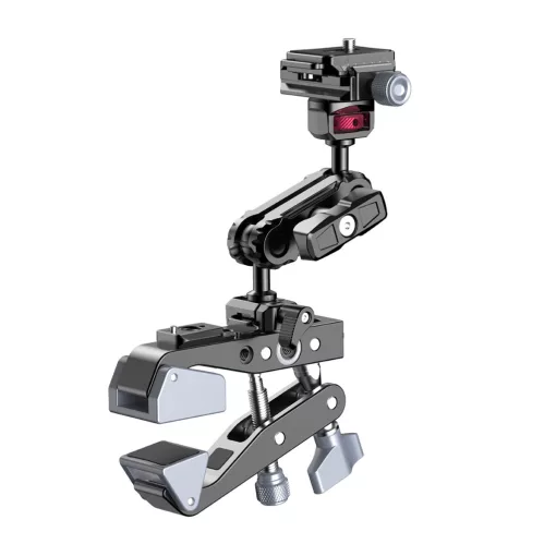 Ulanzi CU03 multi funkionális super clamp, satu + Nato clamp magic arm + arca swiss alap és talp (UL-C027)