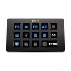   Ulanzi D200 Stream Deck Smart Keyboard multifunkciós makró, stream vezérlő, 13db programozható gomb (UL-A015)