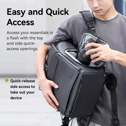 Ulanzi BT01 Business Travel Backpack, fotós hátizsák, 25-32L (UL-B001)