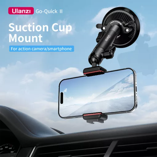 Ulanzi ZJ01 tapadókorong, telefon és Go-Quick II Gopro tartó adapter (UL-T086)