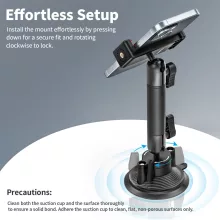 Ulanzi ZJ01 tapadókorong, telefon és Go-Quick II Gopro tartó adapter (UL-T086)