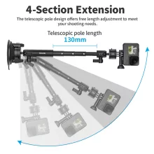 Ulanzi ZJ01 tapadókorong, telefon és Go-Quick II Gopro tartó adapter (UL-T086)