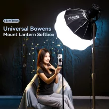 Ulanzi 80cm-es nyitható gömb softbox, lantern, Bowens csatlakozás, hordtáskával (UL-L063)