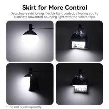 Ulanzi szoknya gömb softboxhoz/lanternhez, 65cm, 2db (UL-L108)