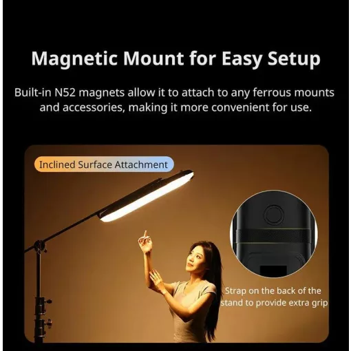 Ulanzi UA20 felfújható Led cső, cseppálló, 20Wh, 2700-6500K, 12 effekt, 2500mAh, 12x90cm, mágneses (UL-L110)