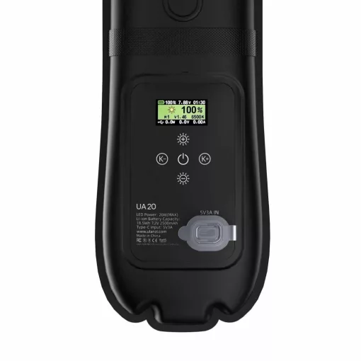 Ulanzi UA20 felfújható Led cső, cseppálló, 20Wh, 2700-6500K, 12 effekt, 2500mAh, 12x90cm, mágneses (UL-L110)