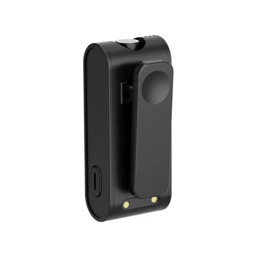 Ulanzi A100 vezeték nélküli lavalier mikrofon, 2 mikrofon és 1 vevő, usb-c, 3,5 jack, fekete (UL-A014A)
