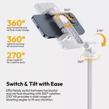 Ulanzi TT88 Overhead asztali mini állvány, Magsafe, bluetooth adapter (UL-T111)