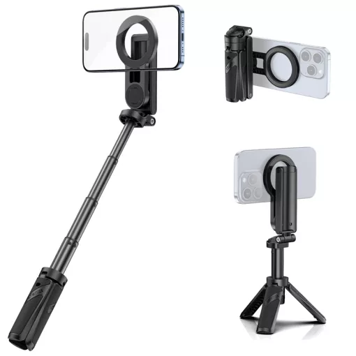 Ulanzi JJ03 okostelefon markolat, Magsafe állvány és selfie bot egyben, bluetooth kioldóval (UL-T090)