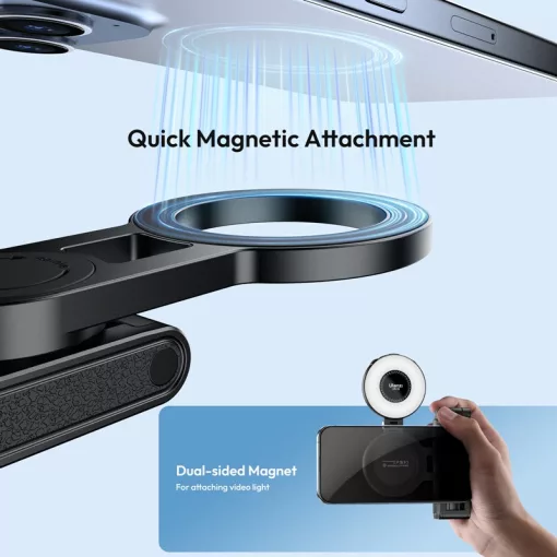 Ulanzi JJ03 okostelefon markolat, Magsafe állvány és selfie bot egyben, bluetooth kioldóval (UL-T090)