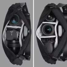 Ulanzi HMN1 Lunar oldaltáska, ráadás kis tokkal, törtfehér (UL-B160)