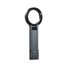 Ulanzi MA30 összehajtható mini állvány, Magsafe kompatibilis telefonokhoz, karabiner, szürke (UL-M077)