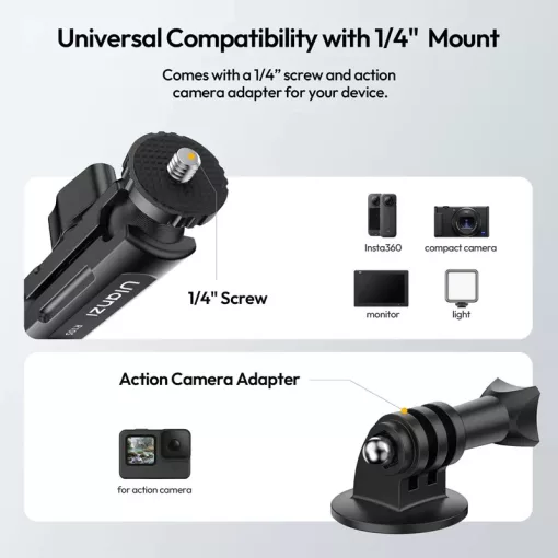 Ulanzi R105 kormánycső satu, y super clamp, 12-55mm (UL-C057)