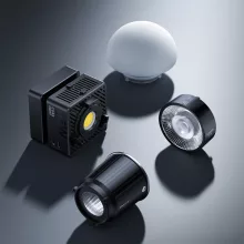 Ulanzi 65W EC65 bi-color Led lámpa fényformálókkal, 46Wh akku, 2500-6500K, APP vezérlés, mini Bowens (UL-L187)