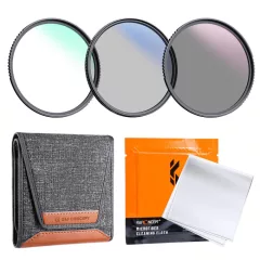   K&F Concept Professzionális szűrő szett + szűrőtartó tok - UV+CPL+ND4 - 40,5mm (KF01.1934V1)