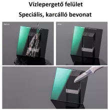 K&F Concept négyzet alakú lapszűrő Nano-X 100*100*2mm, KF-01-1839 - ND4, vízálló, karcálló, zöld bevonattal