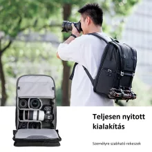 K&F Concept Beta Backpack 20 literes, fotós hátizsák, fekete (KF-13-087AV6)