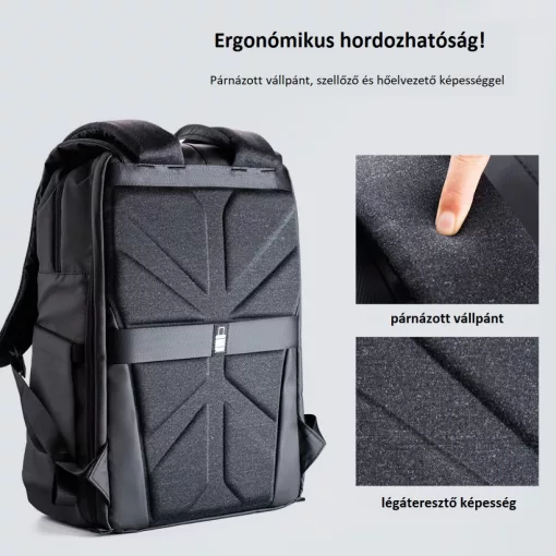 K&F Concept Beta Backpack 20 literes, fotós hátizsák, fekete (KF-13-087AV6)