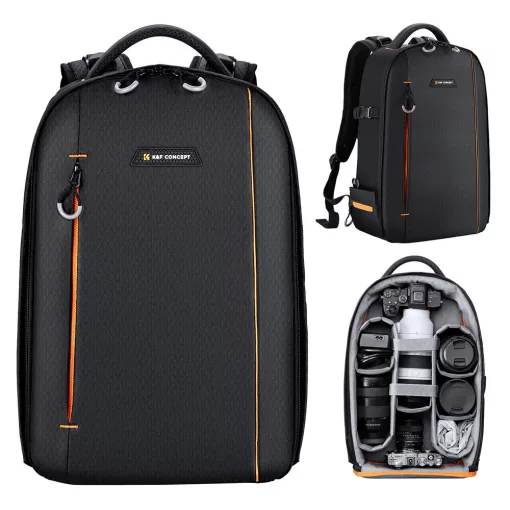 K&F Concept Beta hátizsák 18L V3, fekete narancs (KF-13-140)