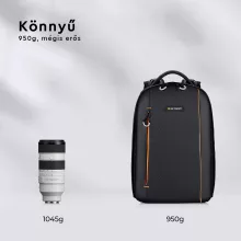 K&F Concept Beta hátizsák 18L V3, fekete narancs (KF-13-140)