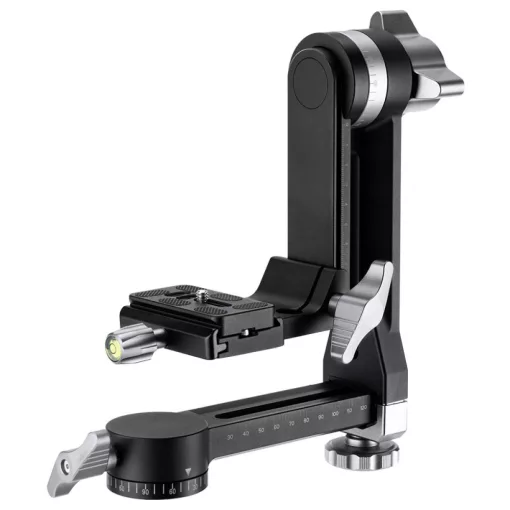 K&F Concept gimbal állványfej, arca swiss, CNC alumínium ötvözet (KF-31-052)