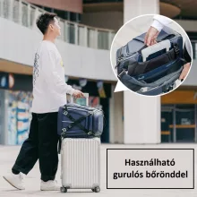 K&f Concept Alpha Backpack 25 literes, fotós hátizsák, vízálló, kék (KF-13-105V2)