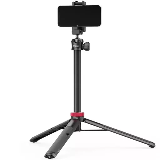 Ulanzi MT-44 E selfie állvány, monopod, telefontartó adapter, 149cm max magasság, fehér (UL-2503E)