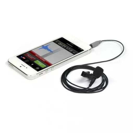 RODE SmartLav+ csiptetős mikrofon iPhone, iPad készülékekhez és okostelefonokhoz (SmartLav+)